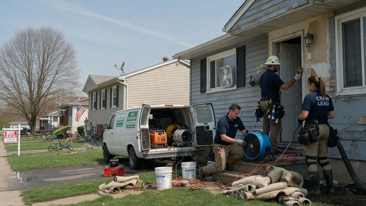 Flood Cleanup in Bells, TN near me
