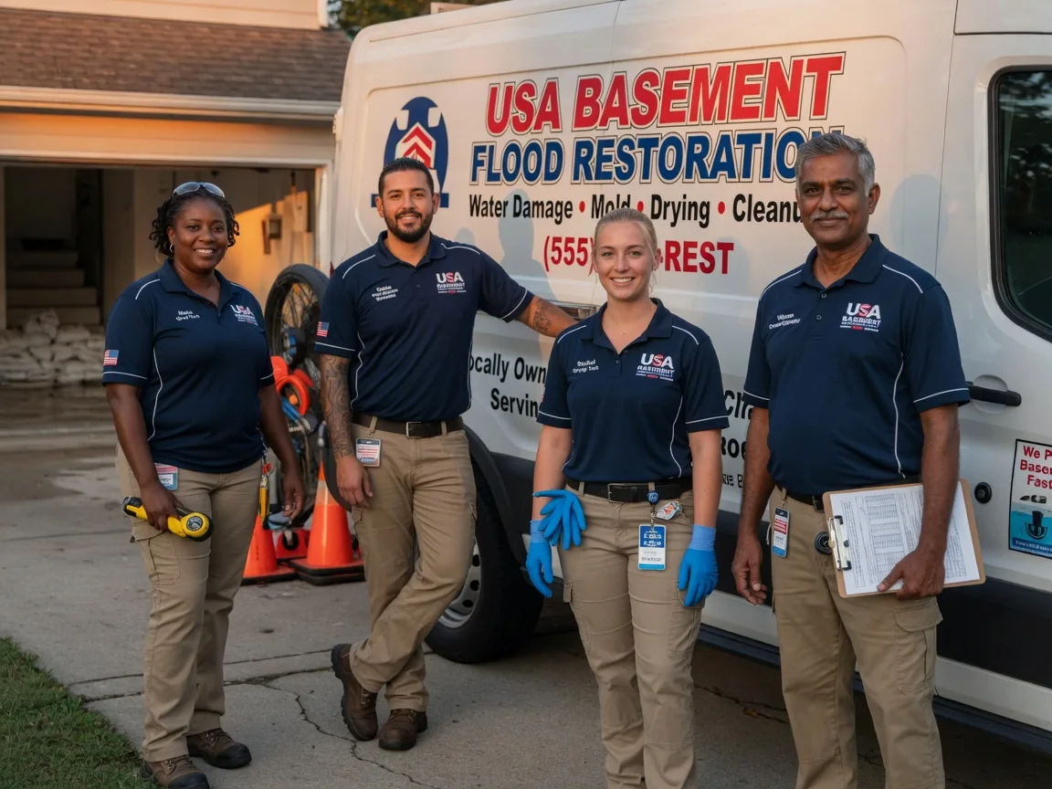 Basement Flood Cleanup company in Bells, TN