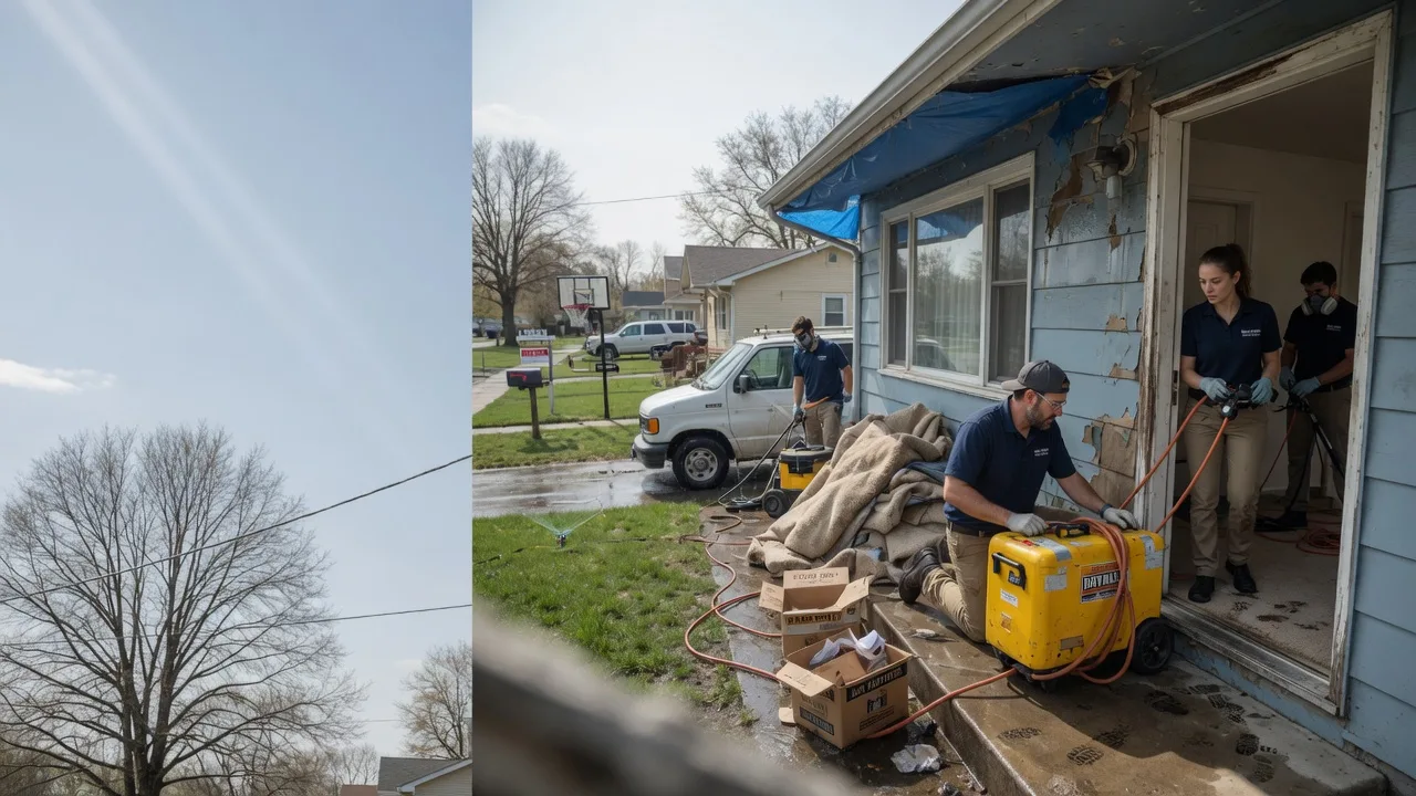 Basement Flood Cleanup in Bells, TN near me